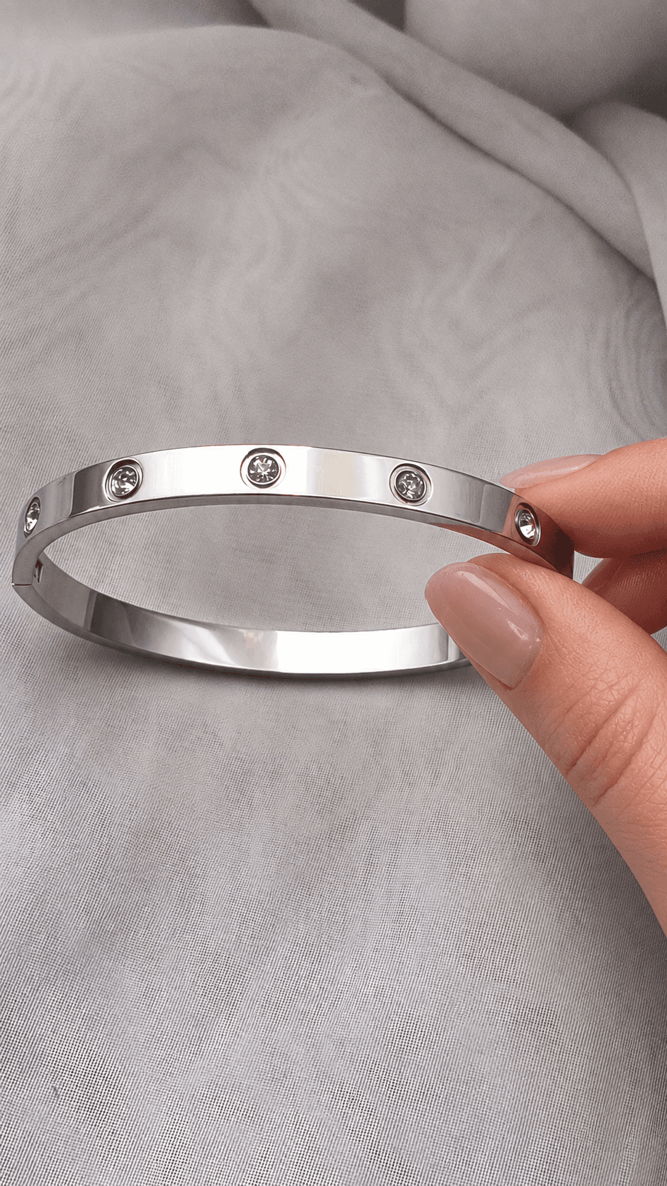 Pulsera Silver Strass