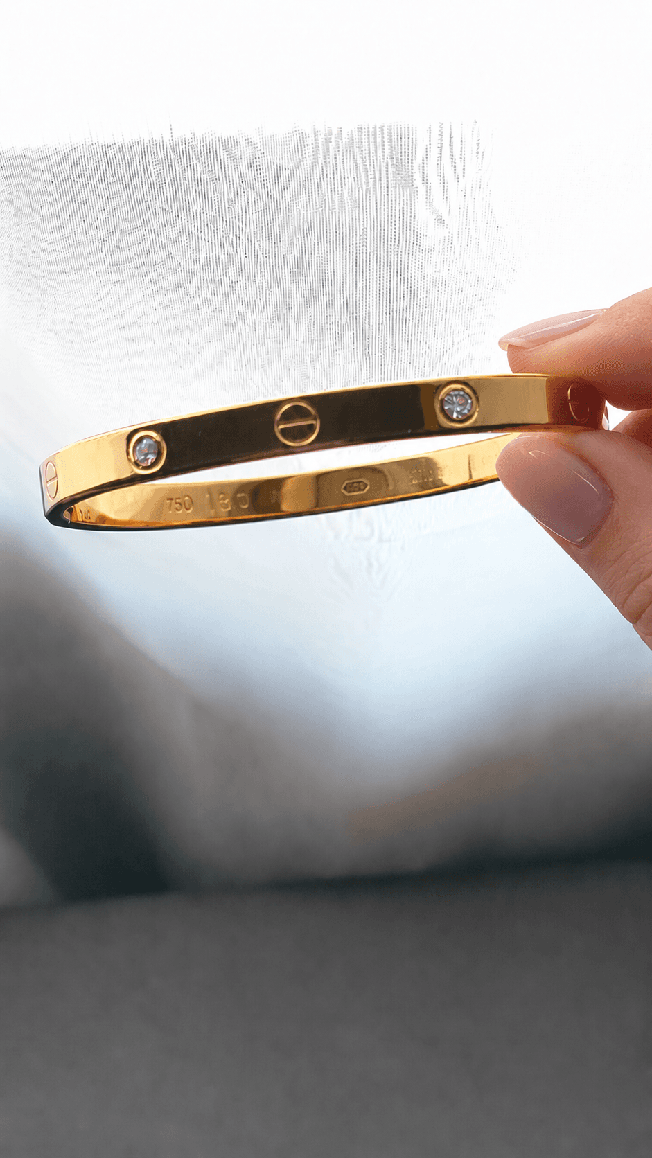 Pulsera Gold Strass